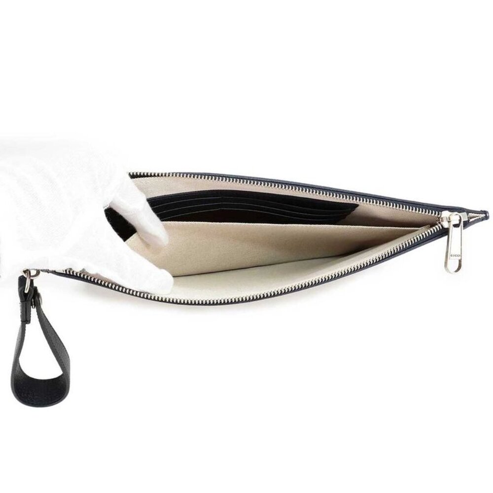 Gucci Clutch Bag Interlocking G Beige Ebony - Picture 7 of 9